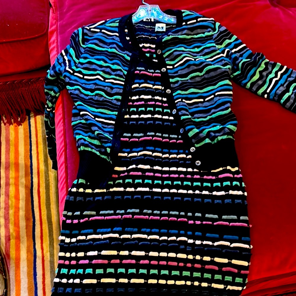 M Missoni knit dress with complimentary sweater - Picture 10 of 11